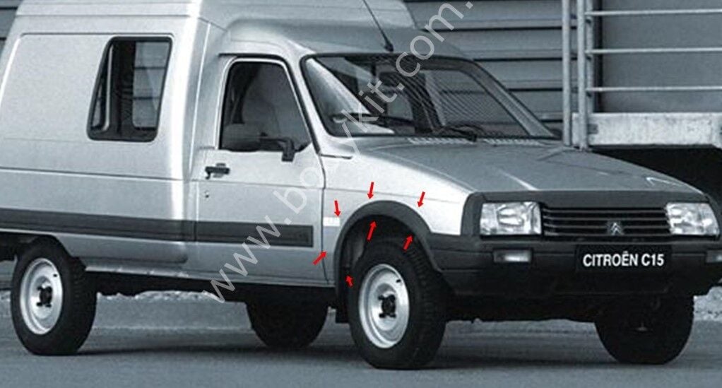 Citroen C15 Uyumlu Yedek Parça Ön Dodik Sağ-Sol