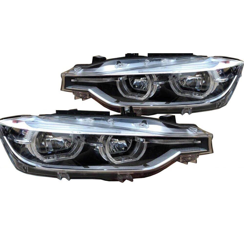 Bmw F30 Uyumlu Yedek Parça LCI (2016-2018) M3 Full Led Black Design Far Seti F3016-B026-B027