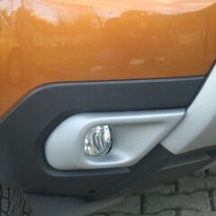 Dacia Duster Uyumlu Yedek Parça Sis Farı Çerçevesi Gri 2018 - Sonrası