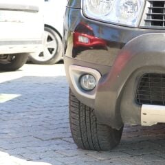 Dacia Duster Uyumlu Yedek Parça Sis Farı Çerçevesi Mat Gri 2010-2017