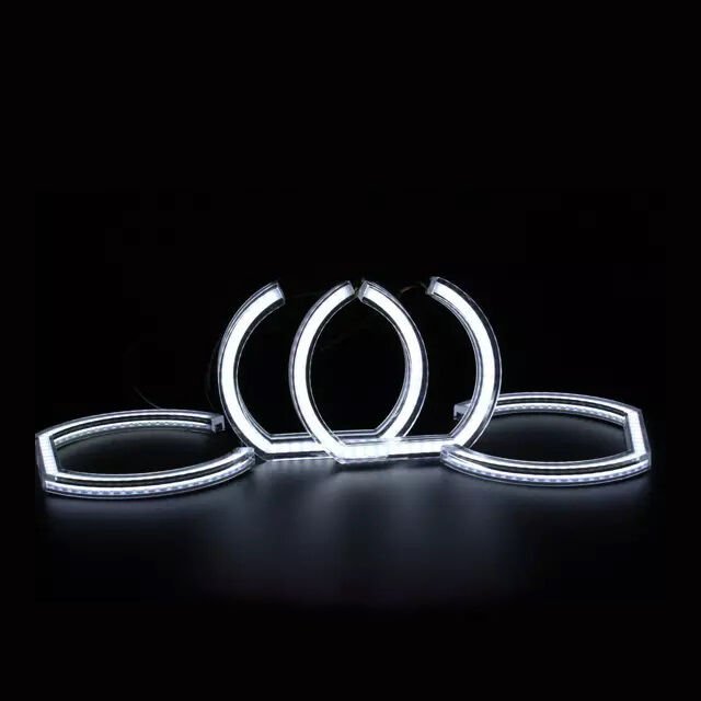 Bmw E90 Uyumlu Yedek Parça Beyaz Far İçi Angel Led Halka