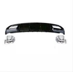 Mercedes W176 12-15 A45 Uyumlu Yedek Parça Difüzör Egzoz Seti Amg