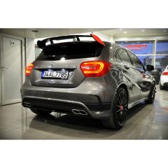 Mercedes W176 12-15 A45 Uyumlu Yedek Parça Difüzör Egzoz Seti Amg