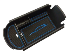 Toyota C-HR 2016-2019 Uyumlu Yedek Parça Orta Konsol Kutusu Mavi