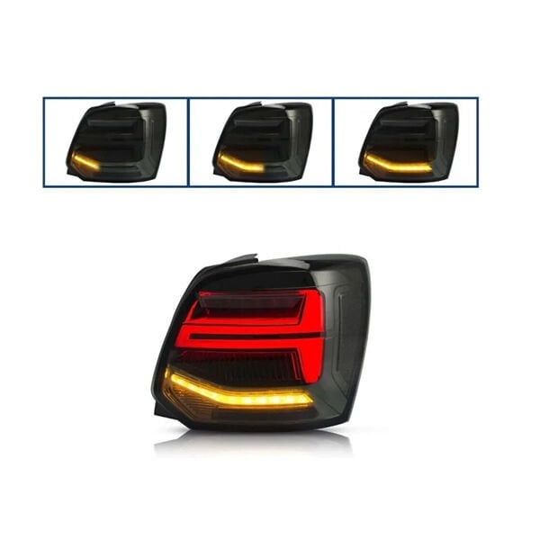 Volkswagen Polo 6R/6C Q2 Uyumlu Yedek Parça Dizayn Stop Füme