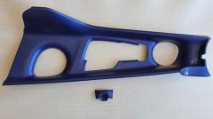 Toyota C-HR 2016-2019 Uyumlu Yedek Parça Vites Konsol Kaplama - Mavi