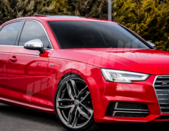 Audi - A4 A5 B9 S4 S5 Mat Krom Ayna Kapağı 2015 2024 (A-Kalite)