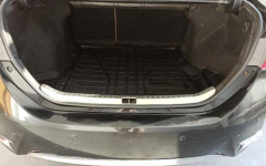 Toyota Corolla 2014-2018 Uyumlu Yedek Parça Bagaj Eşik Koruma Krom