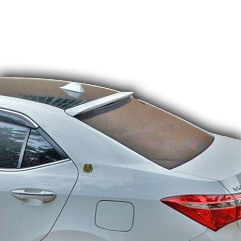Toyota Corolla 2015 Yeni Kasa Uyumlu Yedek Parça Cam Üstü Spoiler Boyasız