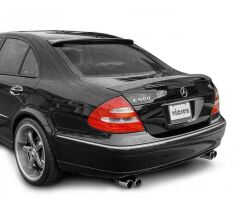 Mercedes W211 2000-2008 E Serisi Uyumlu Yedek Parça Cam Üstü Spoiler Parlak Siyah