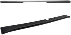 Mercedes W211 2000-2008 E Serisi Uyumlu Yedek Parça Cam Üstü Spoiler Parlak Siyah
