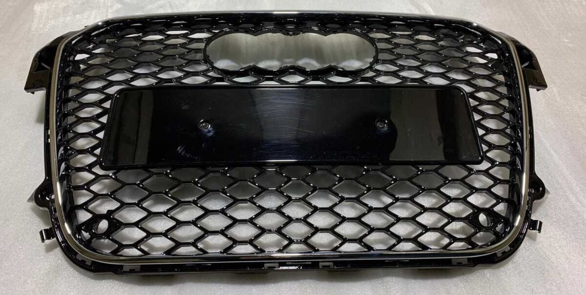 Audi A1 RS1 2011-2015 Uyumlu Yedek Parça Panjur Siyah Krom