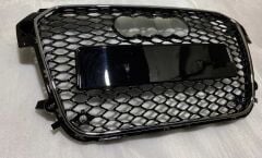 Audi A1 RS1 2011-2015 Uyumlu Yedek Parça Panjur Siyah Krom