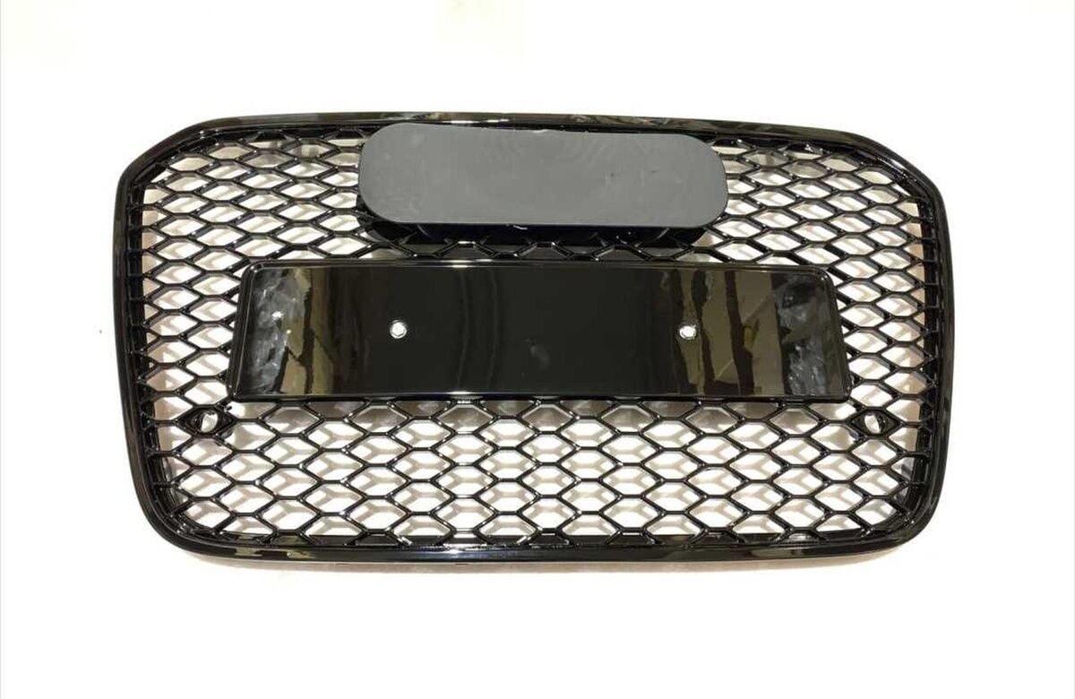 Audi A6 RS6 2012-2014  Uyumlu Yedek Parça Panjur Siyah