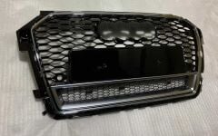 Audi A1 RS1 2016  Uyumlu Yedek Parça ve Sonrası Panjur Siyah Krom Çerçeve