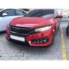 Honda Civic Fc5 Uyumlu Yedek Parça 2016-2020 Ön Lip Dizayn A