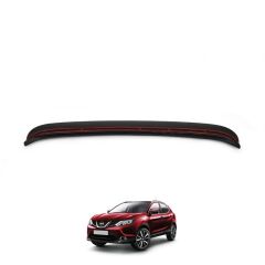 Nissan Qashqai Uyumlu Yedek Parça  Arka Tampon Eşiği Parlak Siyah 2014 - 2016