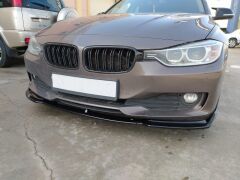Bmw 3 Serisi F30 2012-2018 Uyumlu Yedek Parça Luxury Ön Lip-Piano Black