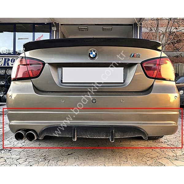 BMW E90 Uyumlu Yedek Parça Arka Tampon Eki