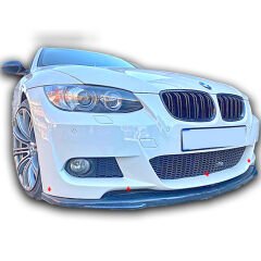 Bmw E92 3 Serisi 2007-2010 Uyumlu Yedek Parça M Performance Ön Lip Plastik Boyasız