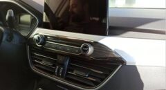 Ford Focus  Uyumlu Yedek Parça  2019+ Orta Panel Kaplama - Tıtanyum Sıyah