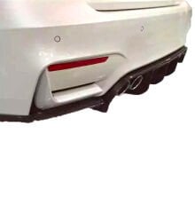 Bmw F80 - F82 - F83 3-4 Serisi 2013-2020 M3 M4 Uyumlu Yedek Parça Vörsteiner Difüzör Plastik Boyasız