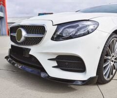 Mercedes W213 2016-2019 E Serisi Uyumlu Yedek Parça Ön Lip Piano Black