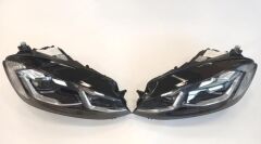 Volkswagen Golf 7.5 İçin Uyumlu Yedek Parça  J Far Silver Full Led