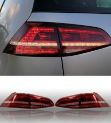 Volkswagen Golf 7 MK7 2012-2018 İçin Uyumlu Yedek Parça Led Stop 7 Highline Görünümlü