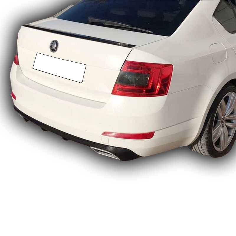 Skoda Octavia M3 Uyumlu Yedek Parça Spoiler Boyalı