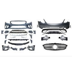 Mercedes W205 C Serisi Uyumlu Yedek Parça Makyajlı Amg Body Kıt (Oem Amg Dönüşüm)