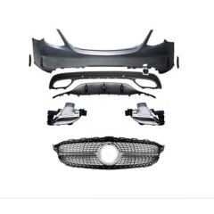 Mercedes W205 C Serisi Uyumlu Yedek Parça Makyajlı Amg Body Kıt (Oem Amg Dönüşüm)