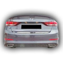 Hyundai Elantra 2016 - 18 Custom Difüzör Plastik Boyasız