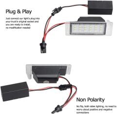 Chevrolet Cruze 2010-2014 Uyumlu Yedek Parça Oem Plaka Ledi