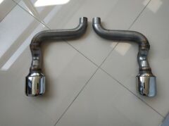 Honda Civic Fc5 Uyumlu Yedek Parça 2016-2020 Difüzör Çift Çıkış İçin Egzoz Seti