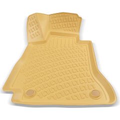Audi A4 B5 1995-2001 Uyumlu Yedek Parça Rizline 3D Paspas Bej Rengi