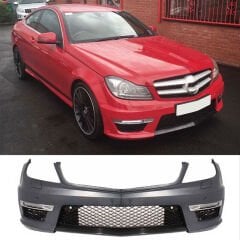 Mercedes W204 C63 Uyumlu Yedek Parça Ön Tampon (Makyajlı) (2012-2015)