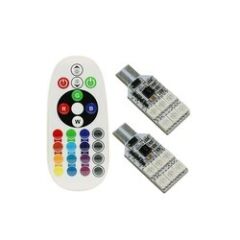 Uzaktan Kumandalı T10 Park Ledi Renkli 12 Led