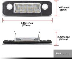 Ford Fiesta  Uyumlu Yedek Parça  2011 Oem Plaka Ledi