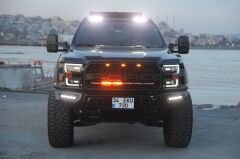 Ford Ranger Uyumlu Yedek Parça Offroad Moonvisor T8 Uyumlu Mat Siyah