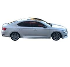 Skoda Super B Mk3 2015-2019 Uyumlu Yedek Parça Marşpiyel Plastik Boyasız