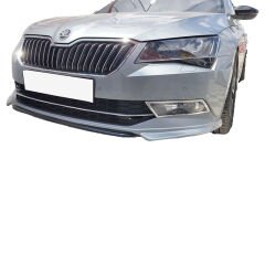 Skoda Super B Mk3 2015-2019 Uyumlu Yedek Parça Ön Ek Plastik Boyasız
