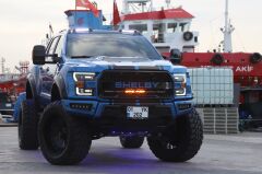 Ford Ranger Uyumlu Yedek Parça Off Road Moonvisor T6-T7 Uyumlu Mat Siyah