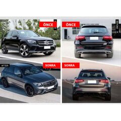 Mercedes X253 GLC 2017+ Uyumlu Yedek Parça Amg63S Body Kit