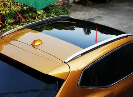 Nissan Qashqai 2014-2020 Uyumlu Yedek Parça OEM Tavan Çıtası / Gümüş