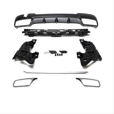 Mercedes W212 E63 Uyumlu Yedek Parça Amg Makyajlı Kasa Difüzör Egzoz Seti