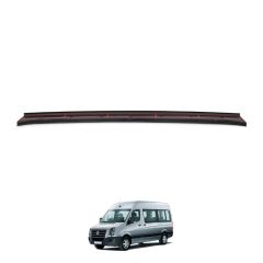 Volkswagen Crafter 2006 - 2012 Uyumlu Yedek Parça Arka Tampon Eşiği Parlak Siyah