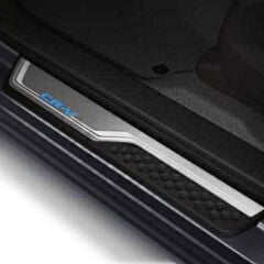 Honda CR-V Uyumlu Yedek Parça Kapı Eşiği Nikelaj Mavi 2018-2019