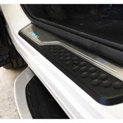 Honda CR-V Uyumlu Yedek Parça Kapı Eşiği Nikelaj Mavi 2018-2019