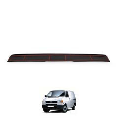 Volkswagen Transporter T4 1995 - 2003 Uyumlu Yedek Parça Arka Tampon Eşiği Parlak Siyah